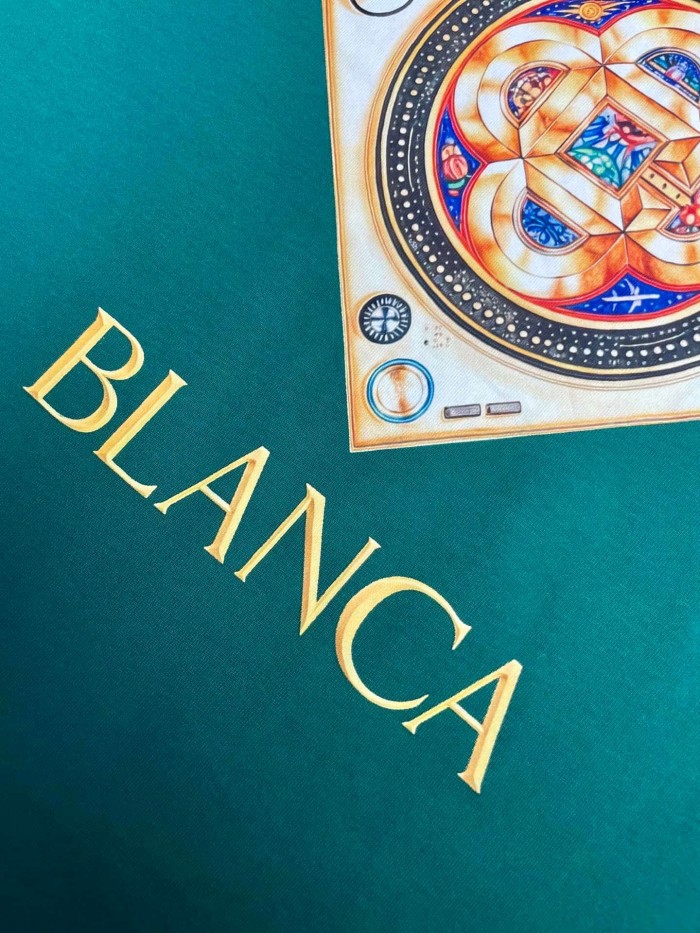 1:1 quality version Oversized Mediterranean Vintage Diamond Compass Celestial Digital Print T-shirt 2 colors 29220051