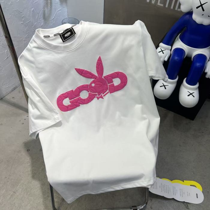 Pink Bow Bunny Foam Print Tee 2 colors 29220123