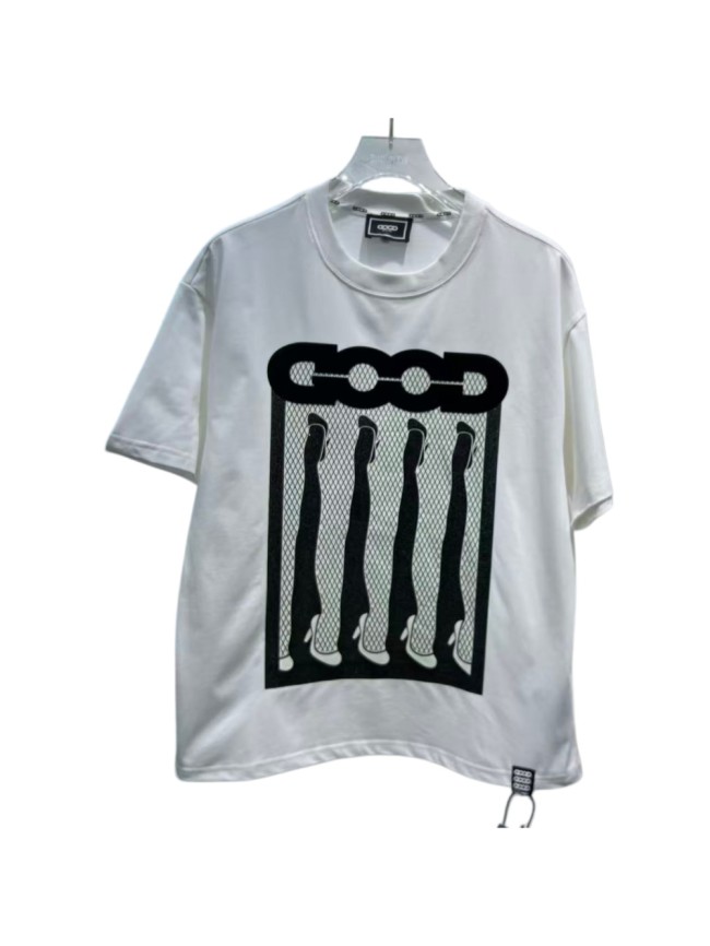 Black High Heel Allure Print Tee 29220124