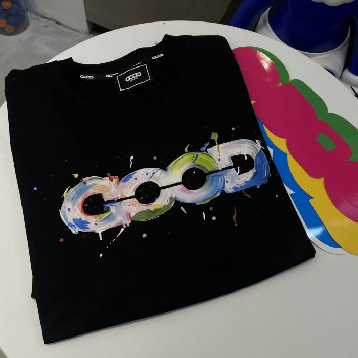 3D Gem Letter Graffiti Map Splash Ink Tee 29220113