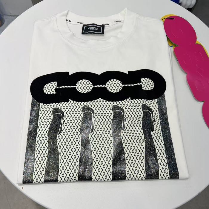 Black High Heel Allure Print Tee 29220124
