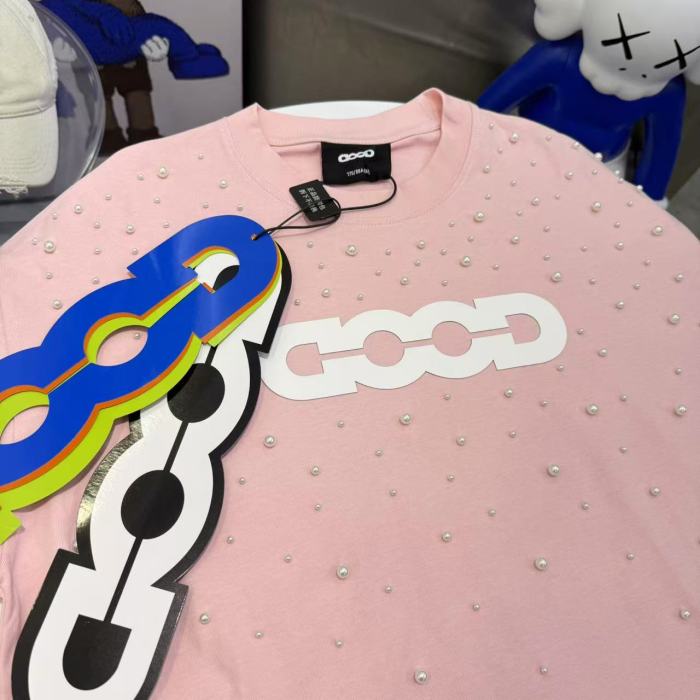 Scattered Pearl Patch Logo Tee 3 colors 29220597