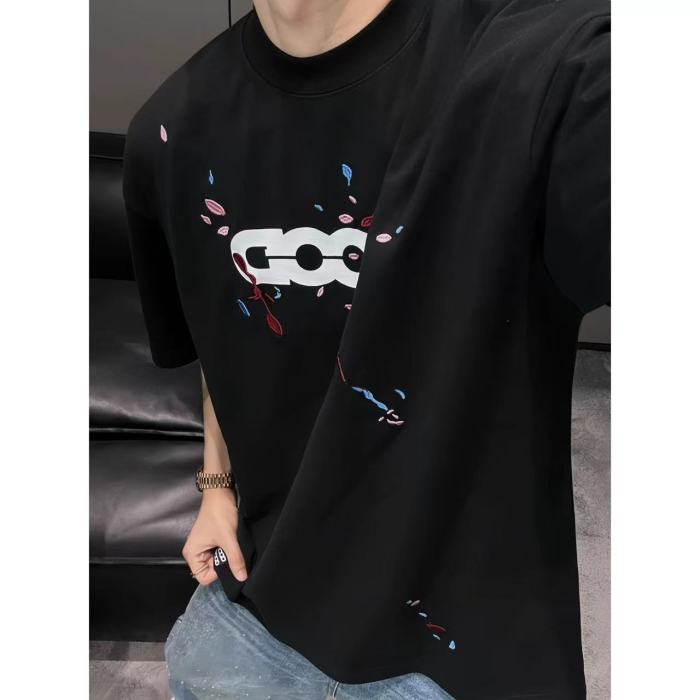 Color Splash 3D Embroidery Tee 2 colors 29220601