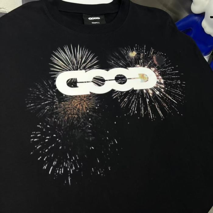 Fireworks Rhinestone Patch Logo Tee 29220599