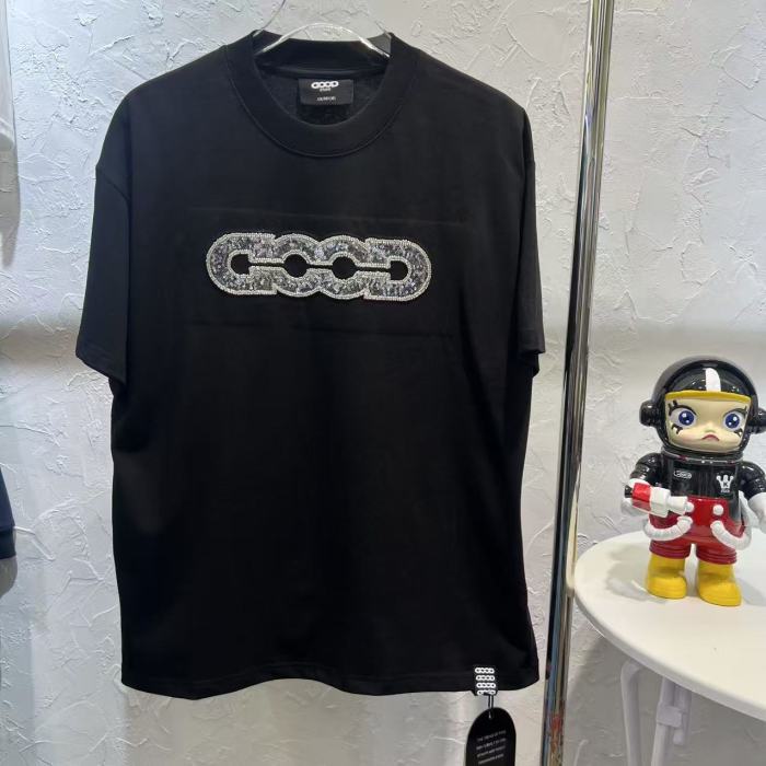 Map Sequin Embroidery Basic Logo Tee 2 colors 29220112