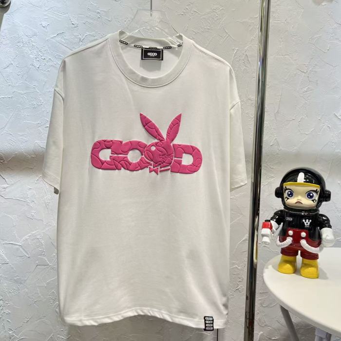 Pink Bow Bunny Foam Print Tee 2 colors 29220123