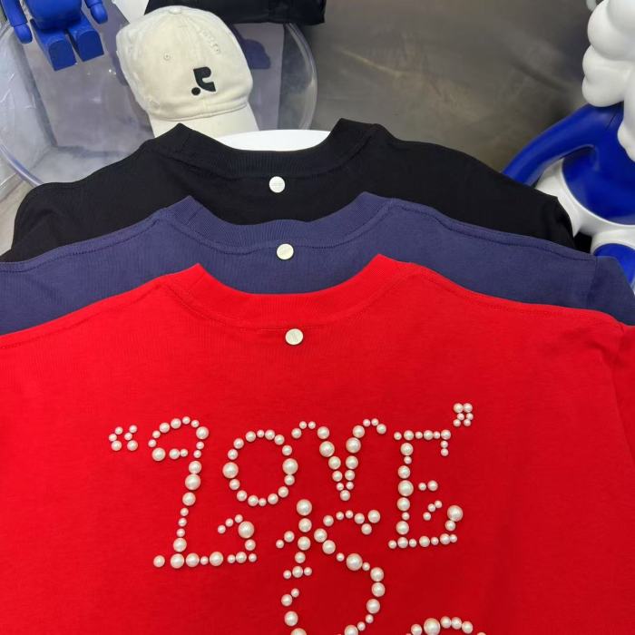 Pearl Letter LOVE Tee 3 colors 29220611