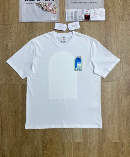 1:1 quality version Oversized Mediterranean Minimalist Gradient Geometric Arch Digital Print T-shirt 2 colors 29220050