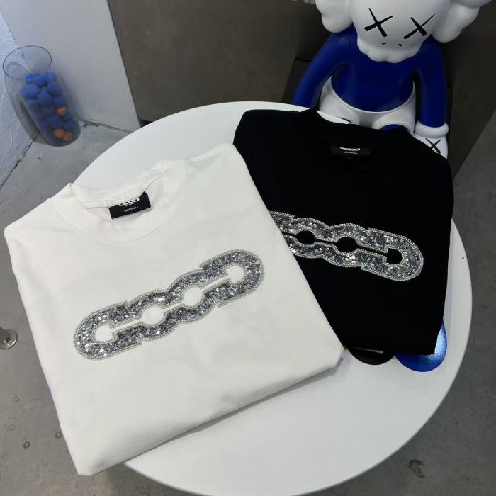 Map Sequin Embroidery Basic Logo Tee 2 colors 29220112