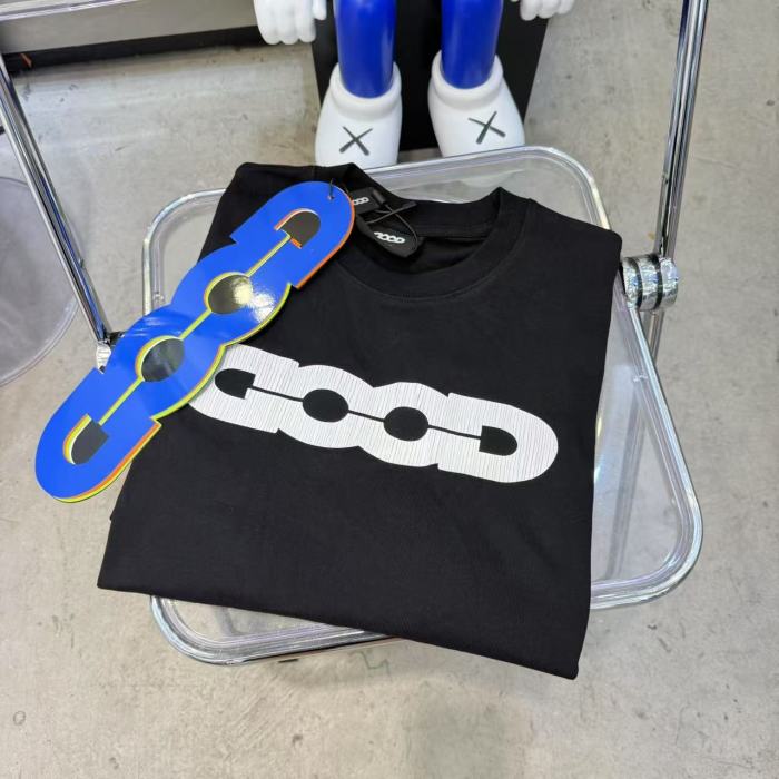 Hollow GOOD Crack Print Tee 2 colors 29220607