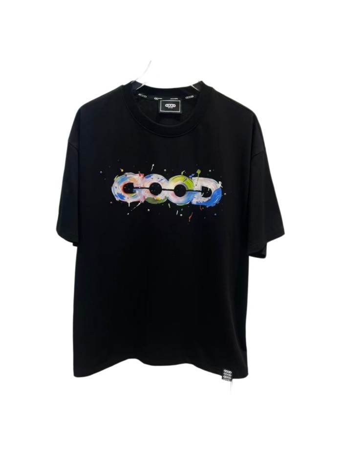 3D Gem Letter Graffiti Map Splash Ink Tee 29220113