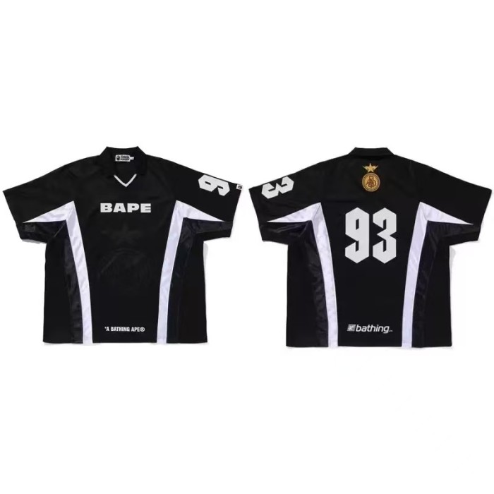 Vintage Color Block Stripe No.93 Jersey Tee & Shorts Set 3 colors 29219920