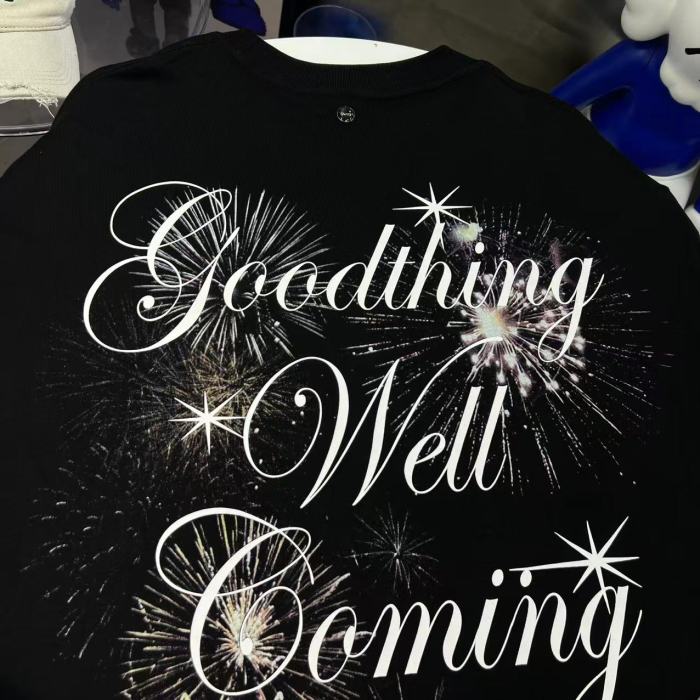 Fireworks Rhinestone Patch Logo Tee 29220599