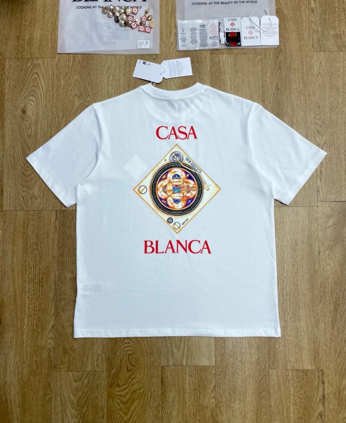 1:1 quality version Oversized Mediterranean Vintage Diamond Compass Celestial Digital Print T-shirt 2 colors 29220051