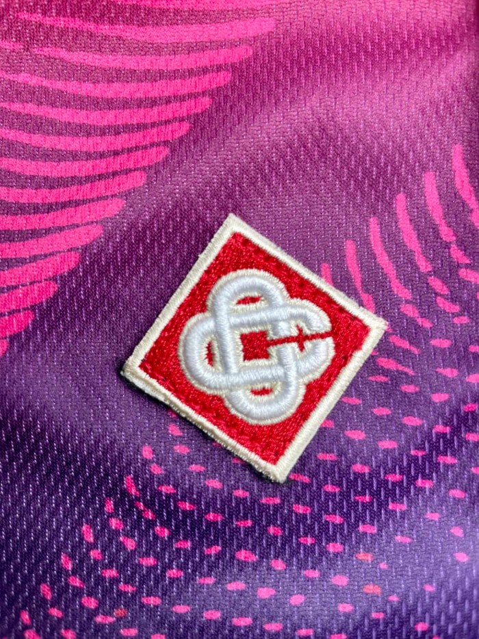 1:1 quality version Purple Gradient Dot Print Gold Side Piping Elastic Waist Soccer Shorts 29220803