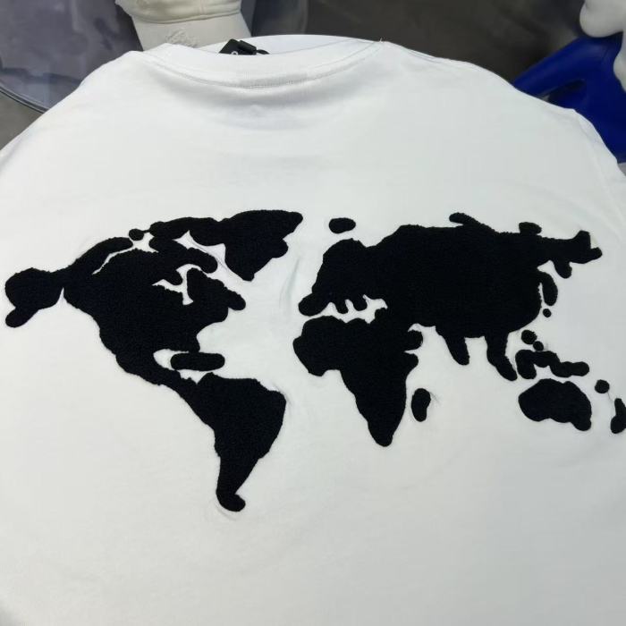 Towel Embroidery Jacquard Earth Letter Tee 2 colors 29220609