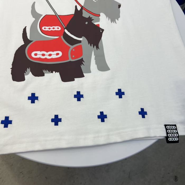 Schnauzer Cross Tatami Print Tee 2 colors 29220610