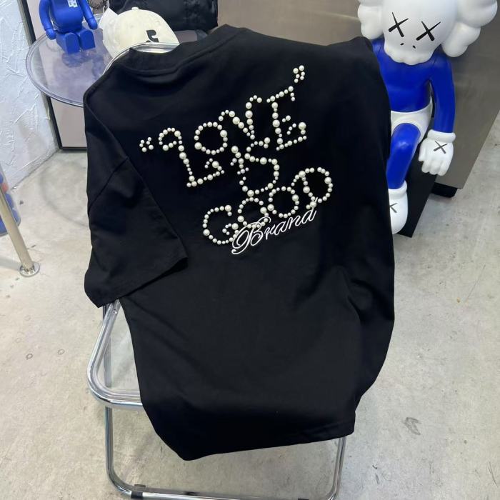 Pearl Letter LOVE Tee 3 colors 29220611