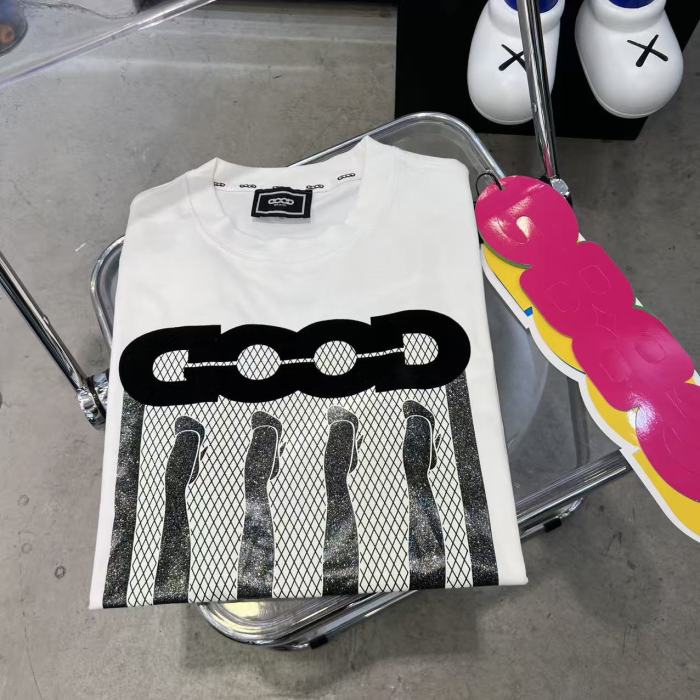 Black High Heel Allure Print Tee 29220124