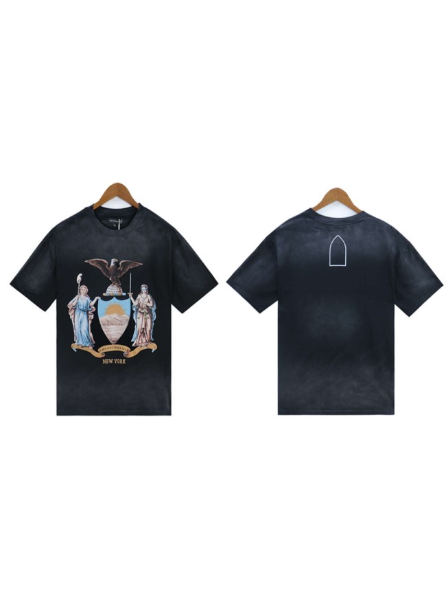 [50% Off]Eagle Printed Washed and Aged tee 2 colors