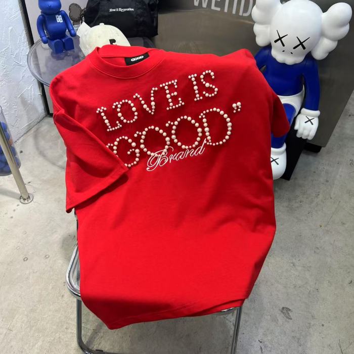 Pearl Letter LOVE Tee 3 colors 29220611