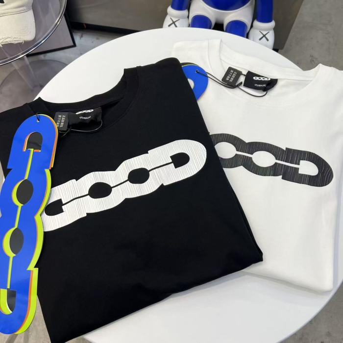 Hollow GOOD Crack Print Tee 2 colors 29220607