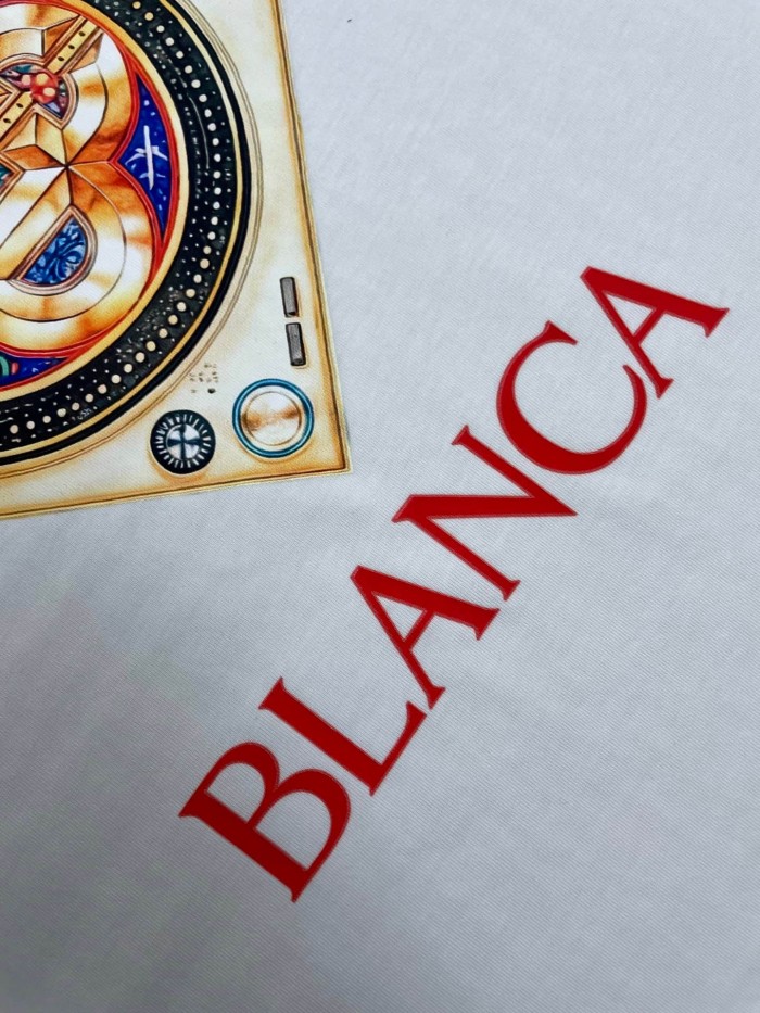 1:1 quality version Oversized Mediterranean Vintage Diamond Compass Celestial Digital Print T-shirt 2 colors 29220051