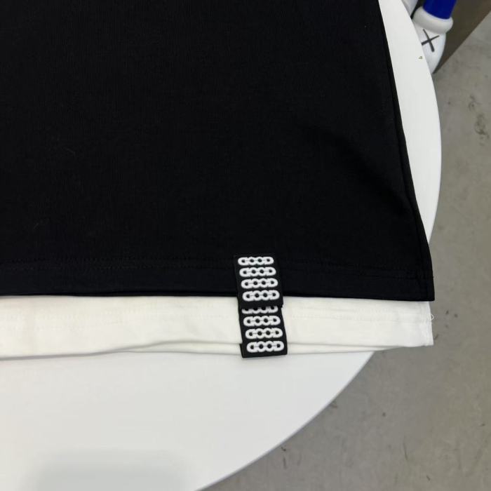 Towel Embroidery Jacquard Earth Letter Tee 2 colors 29220609