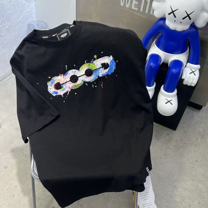 3D Gem Letter Graffiti Map Splash Ink Tee 29220113