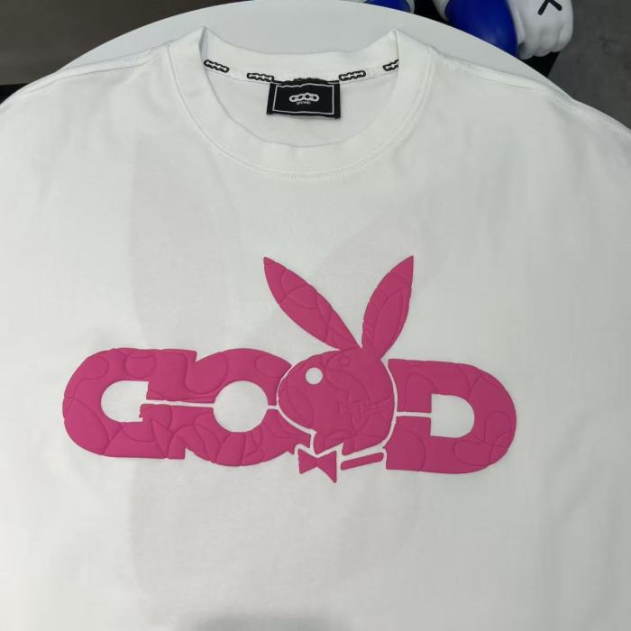 Pink Bow Bunny Foam Print Tee 2 colors 29220123