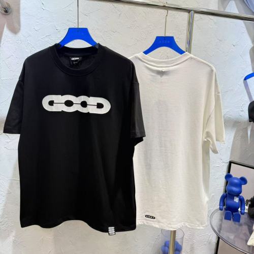 Hollow GOOD Crack Print Tee 2 colors 29220607