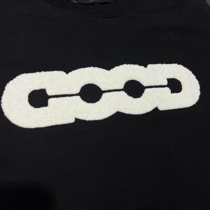 Towel Embroidery Jacquard Earth Letter Tee 2 colors 29220609