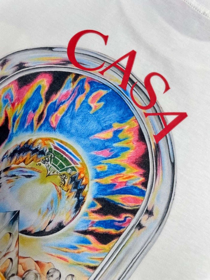 1:1 quality version Vintage Retro Colorful Arch Tennis Graphic T shirt 2 colors 29219979