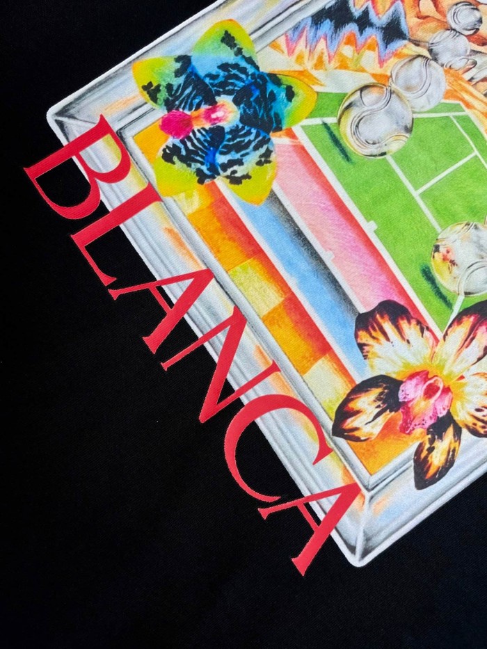 1:1 quality version Vintage Retro Colorful Arch Tennis Graphic T shirt 2 colors 29219979