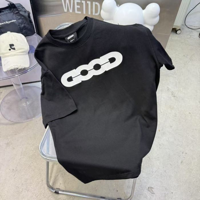 Hollow GOOD Crack Print Tee 2 colors 29220607