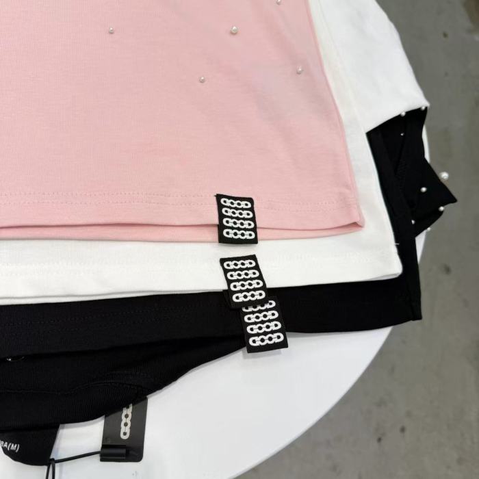 Scattered Pearl Patch Logo Tee 3 colors 29220597