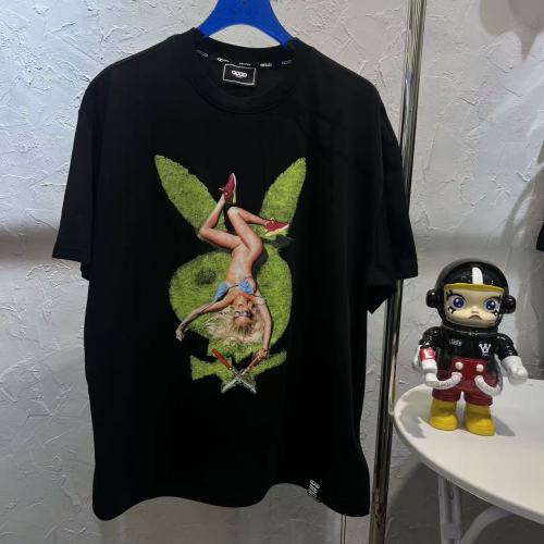 Bunny Shaped Green Lawn Lady Print Tee 29220125