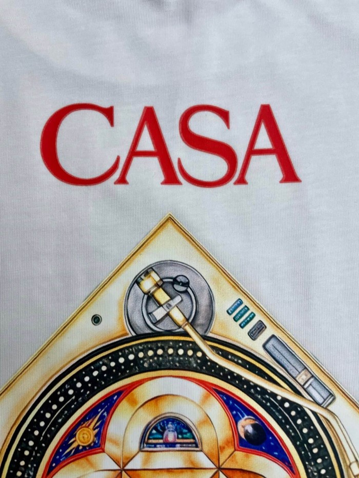 1:1 quality version Oversized Mediterranean Vintage Diamond Compass Celestial Digital Print T-shirt 2 colors 29220051