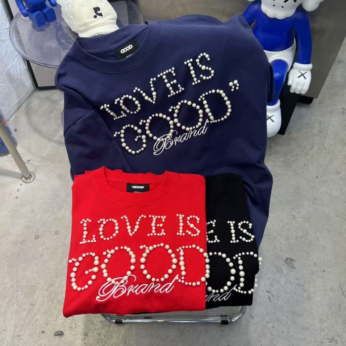 Pearl Letter LOVE Tee 3 colors 29220611