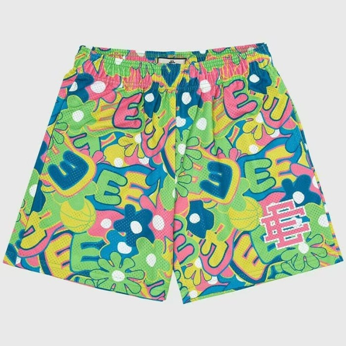 Snake Floral Print EE Mesh Quick Dry Athletic Beach Swim Shorts 31 colors 29284215