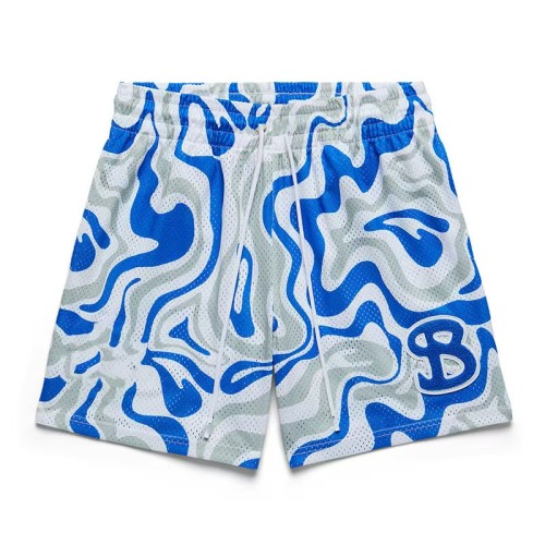 Paint Style Mesh Quick Dry Men's 4 Inch Running Beach Shorts 10 colors 29285454