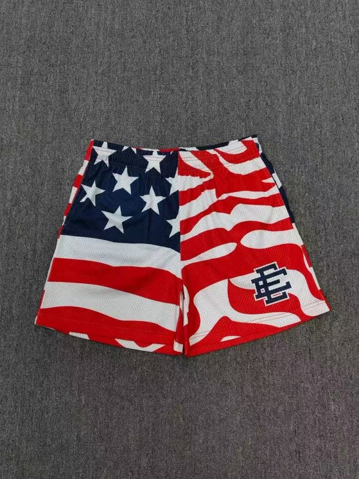 1:1 quality version Graffiti Letter Print EE Quick Dry Mesh Basketball Running Shorts 11 colors 29285494
