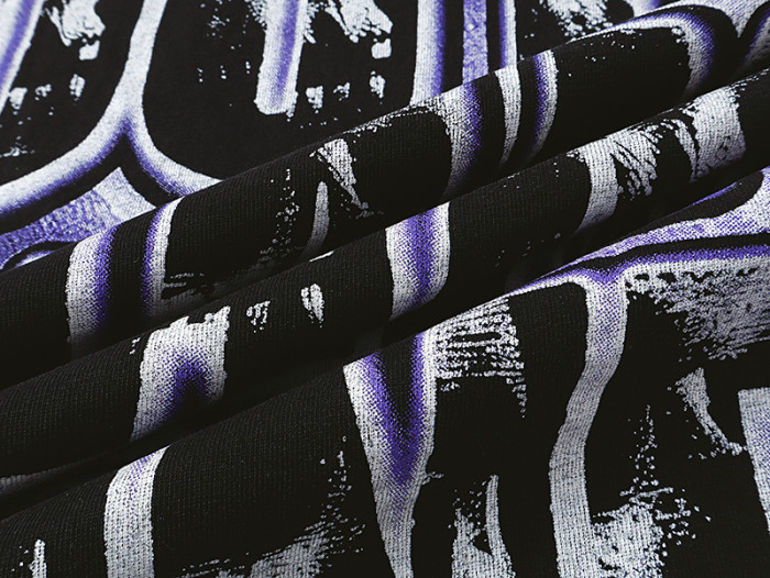 Lightning Background Checkered Suit Skull Racer Out Of Many One Slogan Double Sided Print Tee 29287370