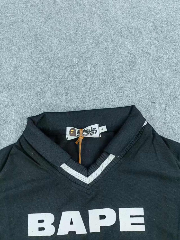 Vintage Color Block Stripe No.93 Jersey Tee & Shorts Set 3 colors 29219920