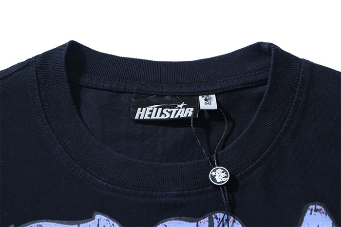 High Street Mad Dog Cross No Guts No Glory Phrase Double Sided Print Oversized Tee 29287282