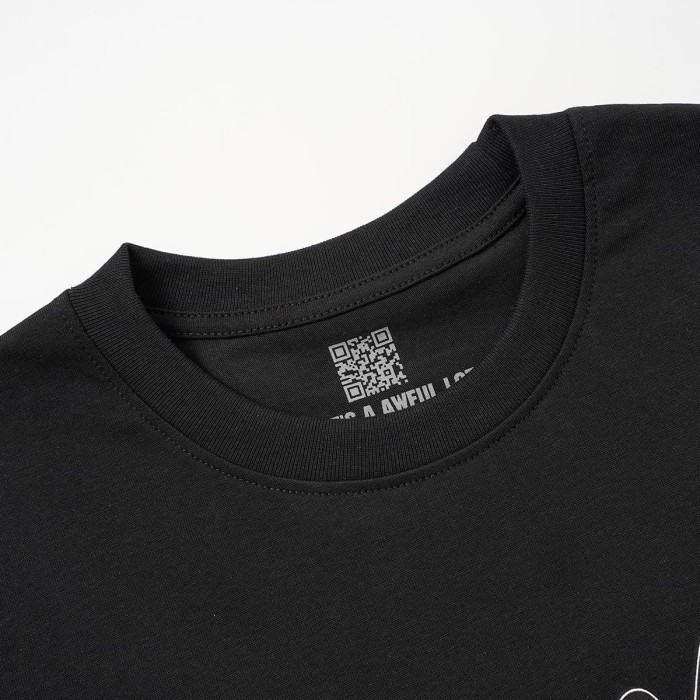Asaali In Loving Memory Letter Pablo Escobar Face Print Birth Death Year Gun Handcuff Oversized Tee 29288692