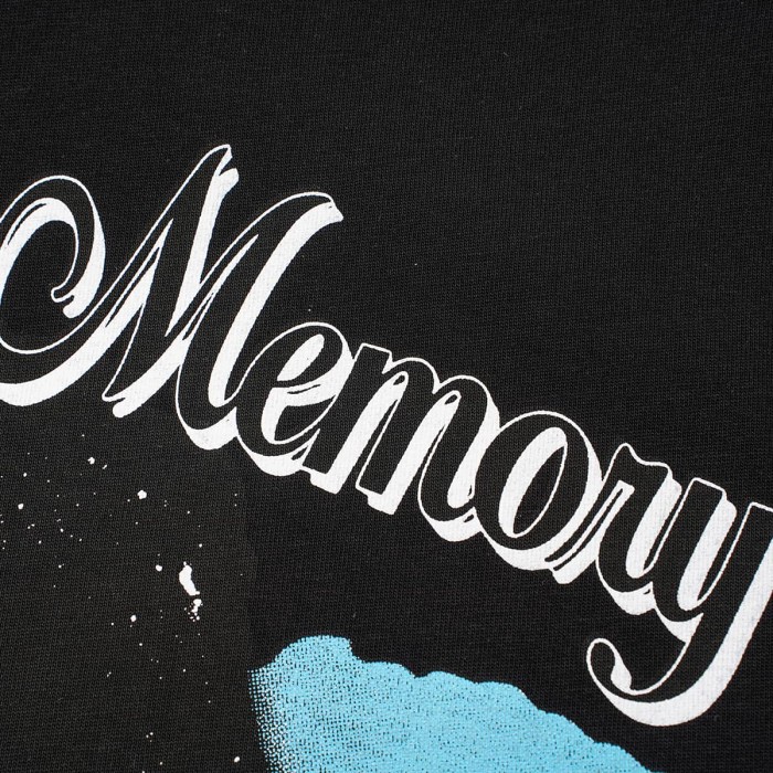 Asaali In Loving Memory Letter Pablo Escobar Face Print Birth Death Year Gun Handcuff Oversized Tee 29288692