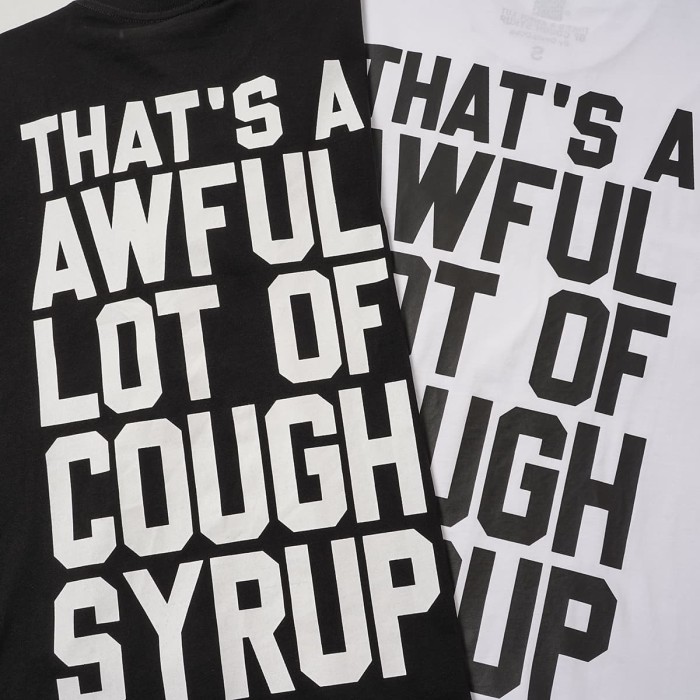 Obscured Text TR17 Mark Front Full Big Letter Slogan Back Tee 2 colors 29288697