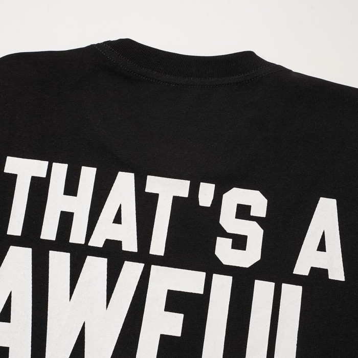 Obscured Text TR17 Mark Front Full Big Letter Slogan Back Tee 2 colors 29288697