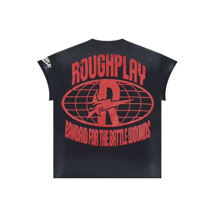 Dot Gradient Font Bandana Skeleton Classic Muscle Car Double Sided Print Tee 29288449